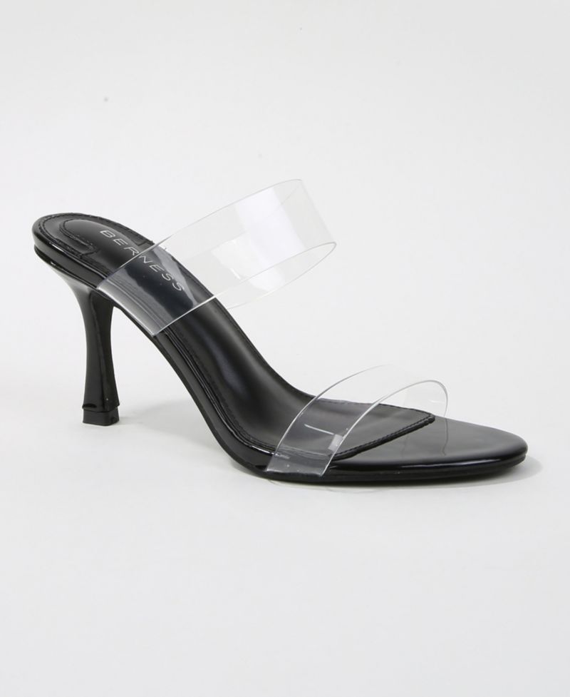 Women's Calia Clear Strap Heeled Slides