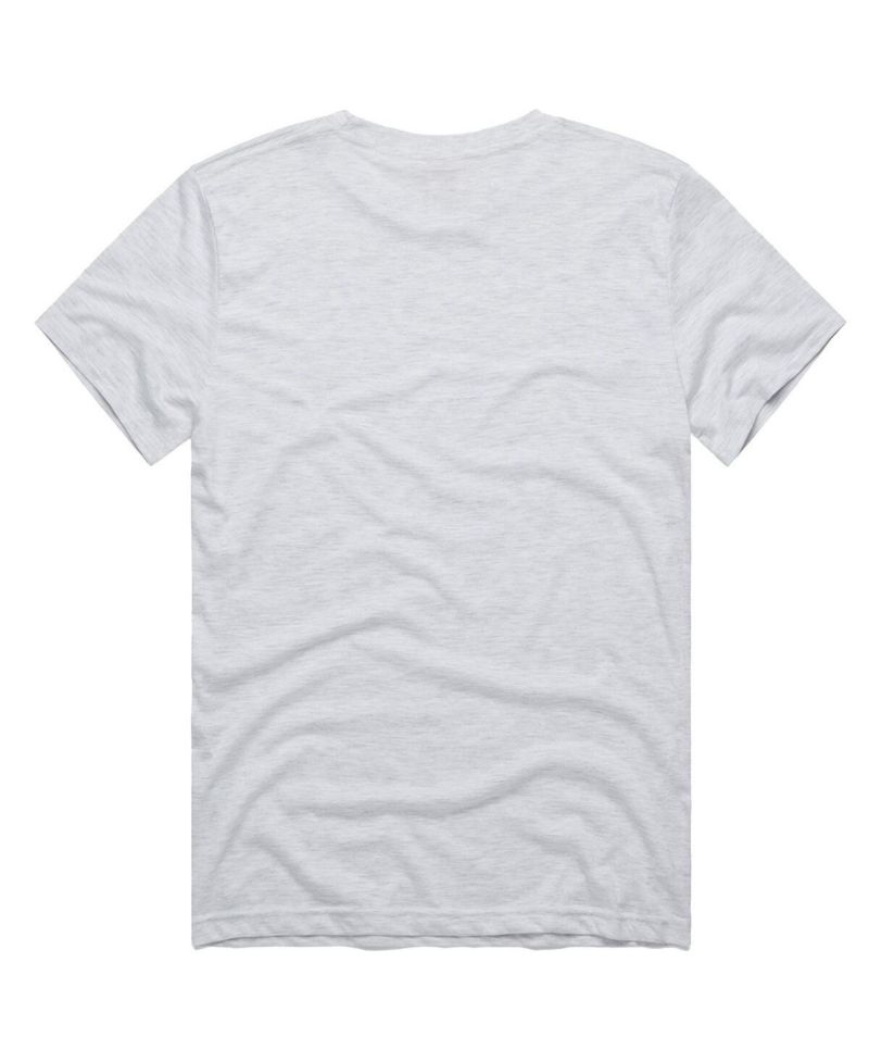 Men's Jackie Robinson Ash Brooklyn Dodgers Cooperstown Collection Pay Homage Player Graphic Tri-Blend T-Shirt
