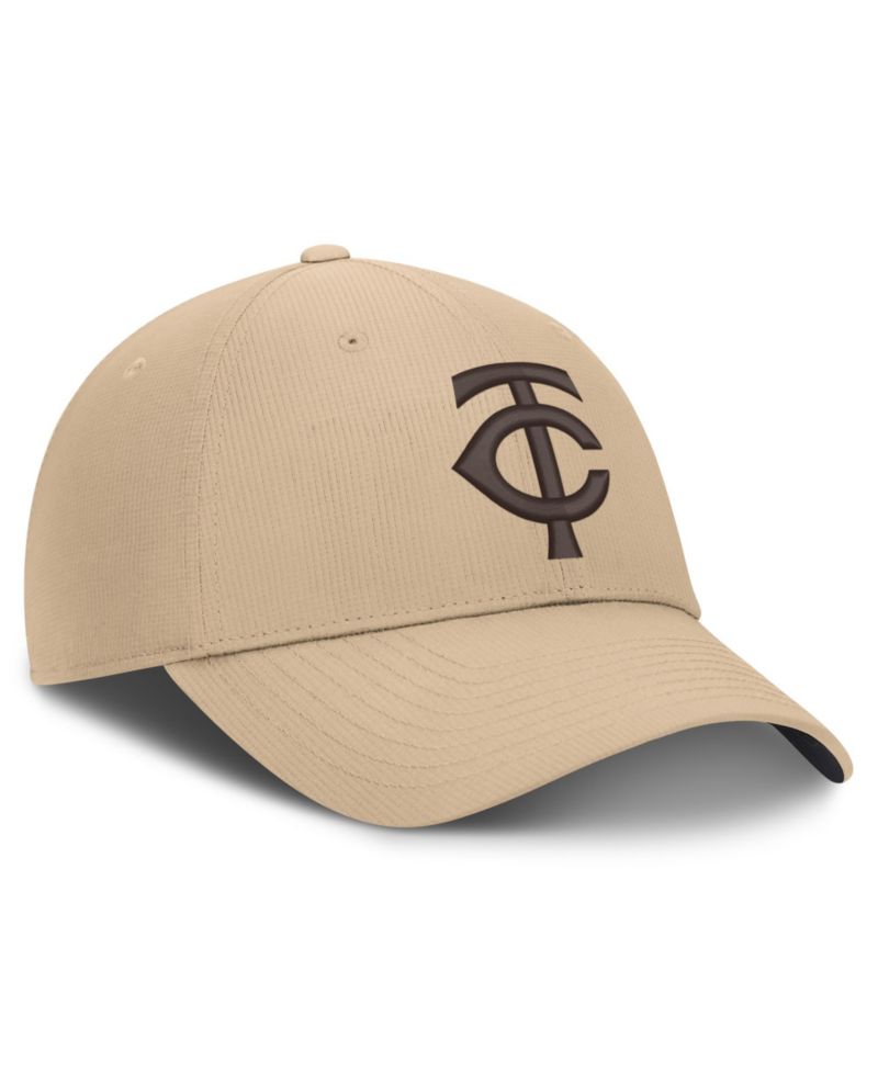 Men's Khaki Minnesota Twins Desert Ripstop Club Adjustable Hat