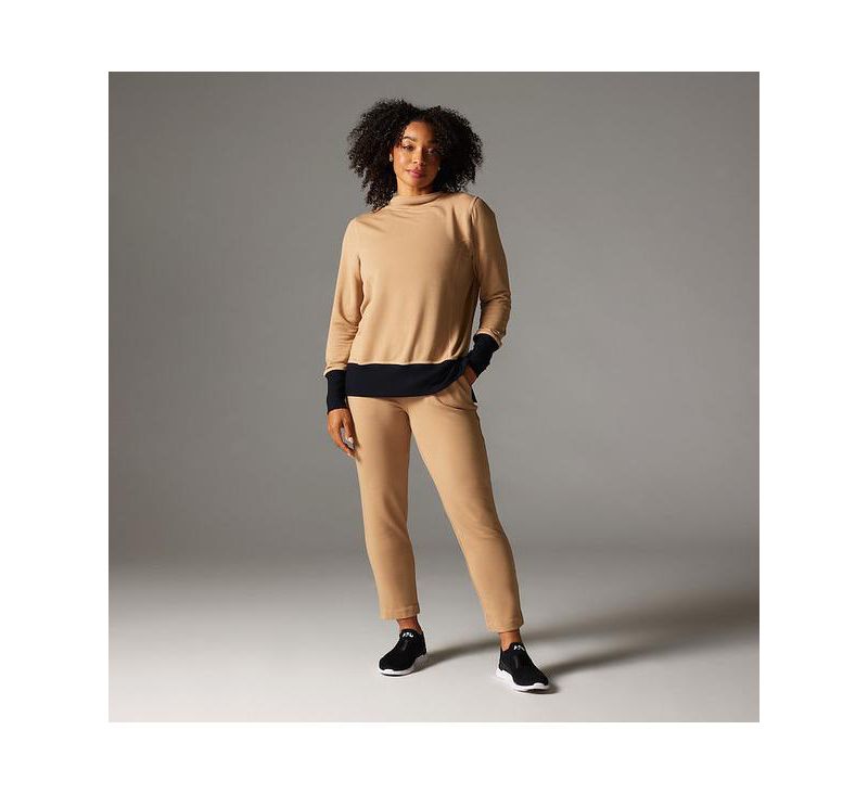 Women's Cozy Funnel Neck Sweatshirt