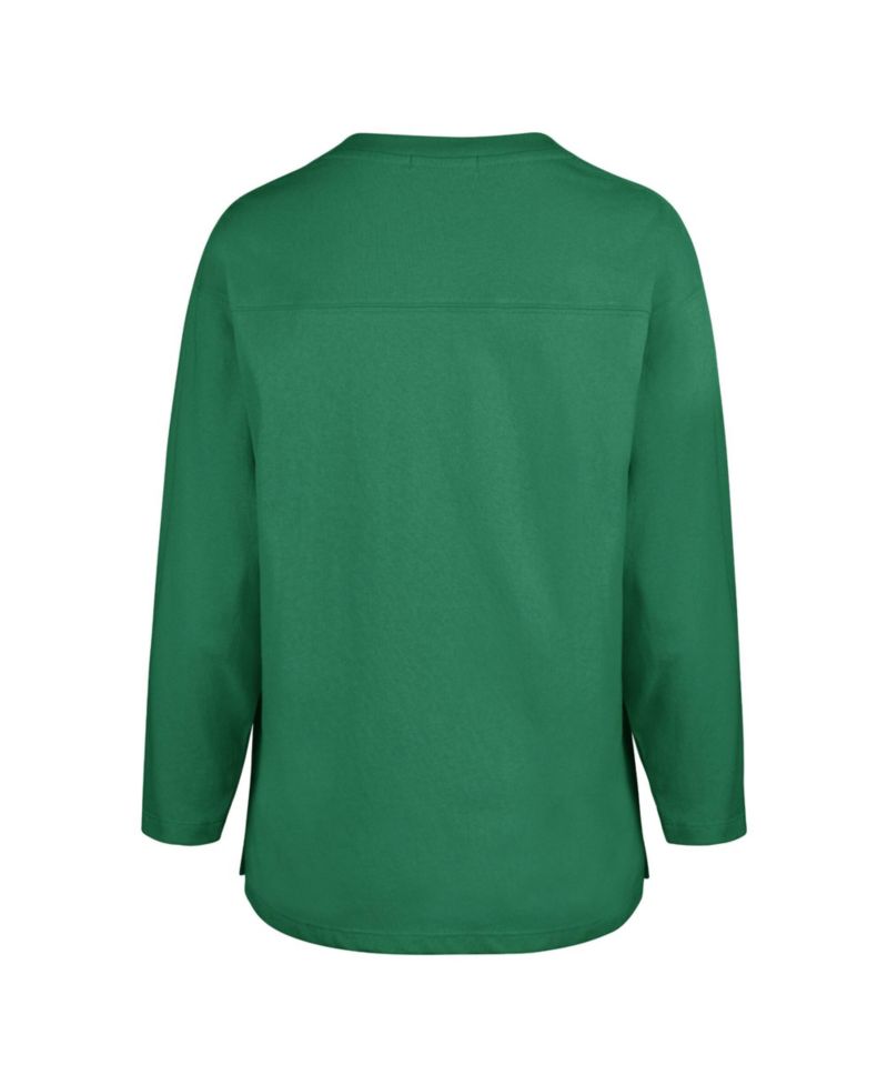 Women's Philadelphia Eagles Game Nod Crewneck Long-Sleeve T-Shirt