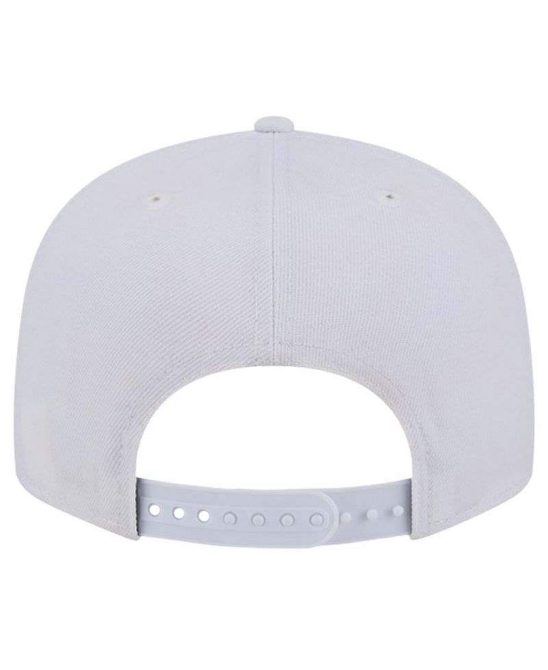 Men's Philadelphia Eagles Main White on White 9Fifty Snapback Hat