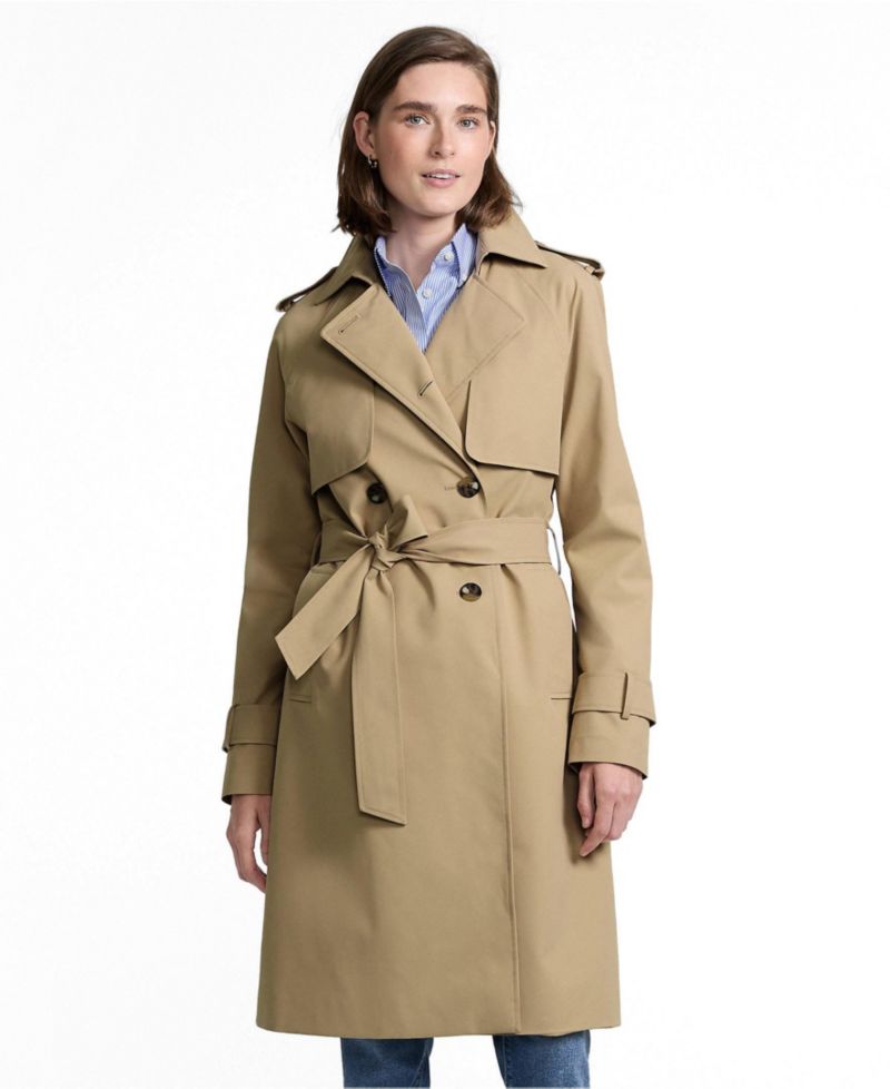 Women's Squall Waterproof Modern Trench Raincoat