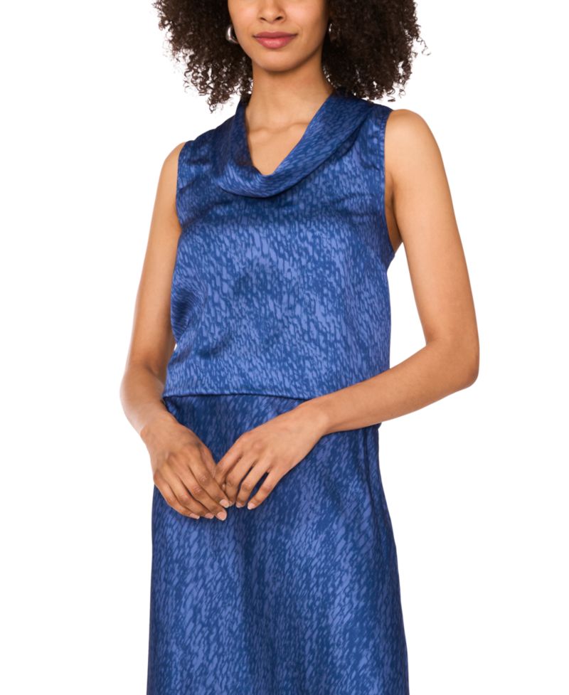Women's Sleeveless Cowl Neck Top