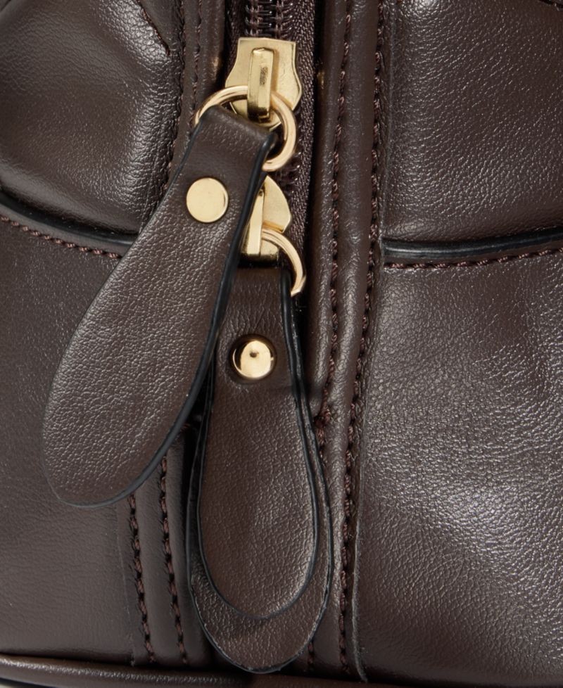 Medium Quilted Dome Satchel