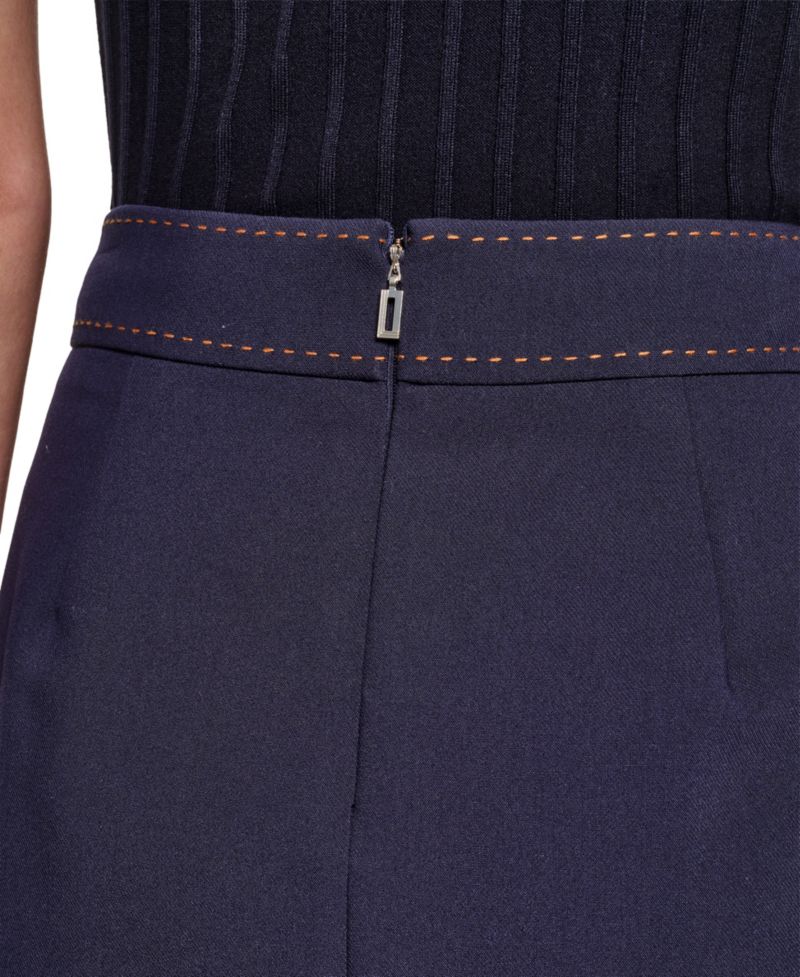 Women's Invisible Zipper Mini Skirt