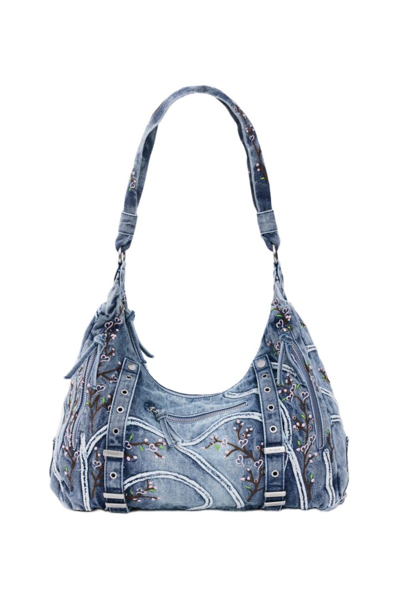 Women's Denim bag buckles