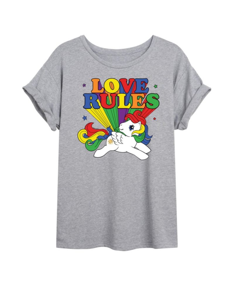 Trendy Juniors MLP Love Graphic Oversized Tee