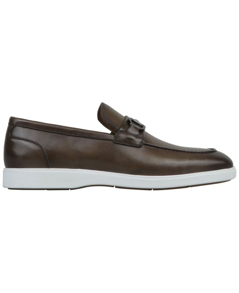 Men's Genuine Leather Slip-On Loafers