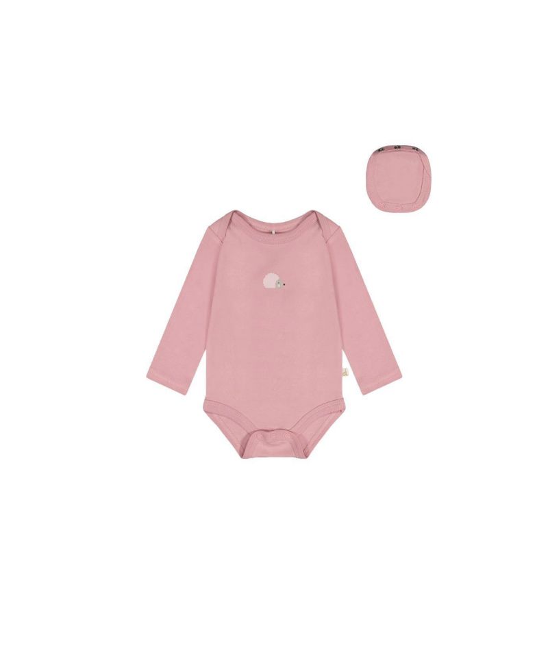 Baby Girl ( 3M to 24 M ) Cotton Onesie Dusty