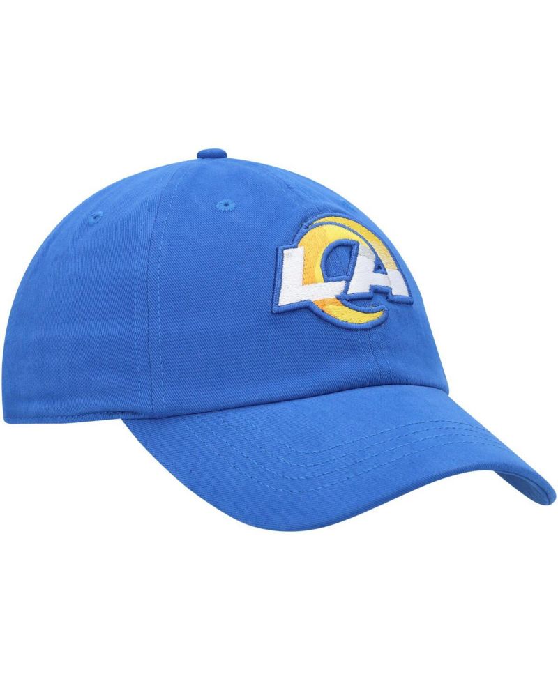 Women's Royal Los Angeles Rams Miata Clean Up Primary Adjustable Hat