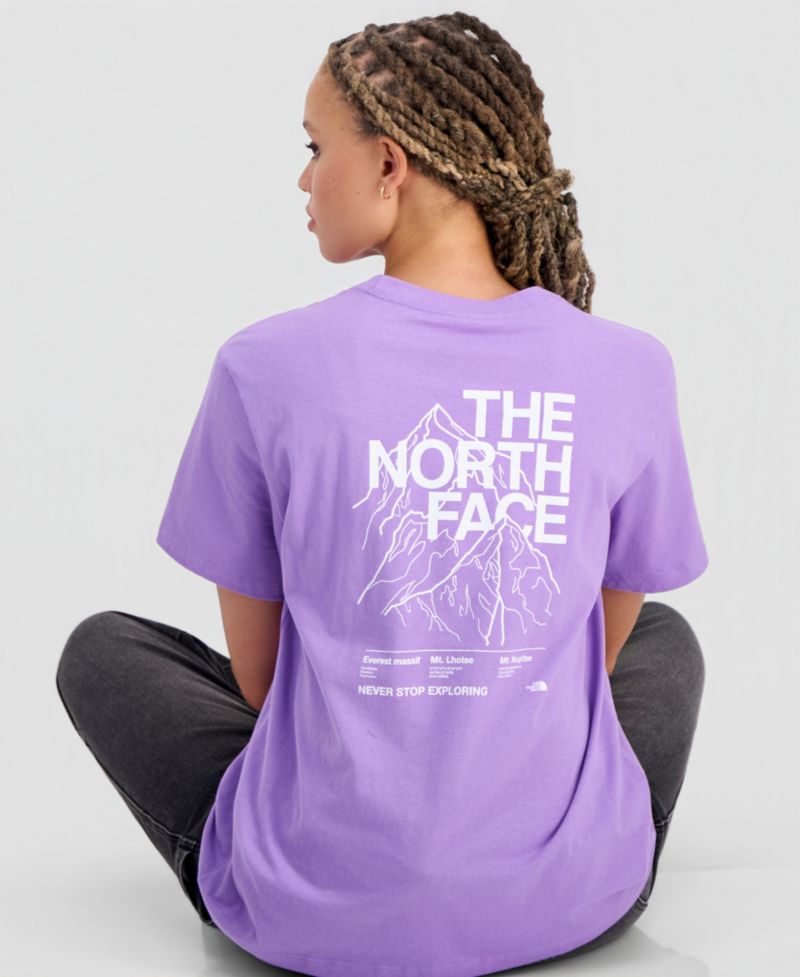 Women's Evolution Peaks Graphic Cotton T-Shirt