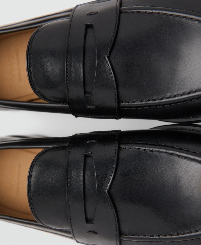 Men's Leather Penny Loafers
