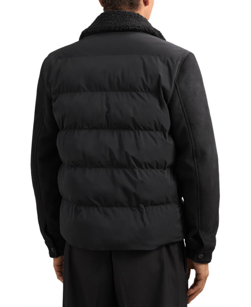 Men's Maximus Quilted Wool-Blend Puffer Jacket