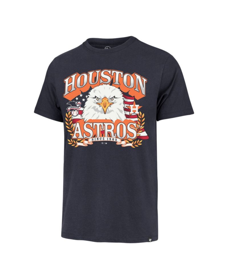 Men's Navy Houston Astros Americana Eagle T-Shirt