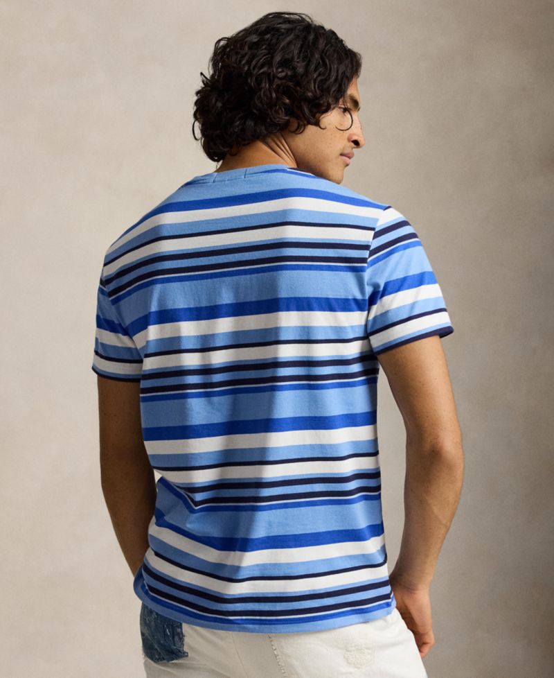 Men's Classic-Fit Striped Jersey T-Shirt