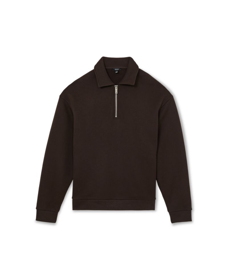 Men's Kurwin Cotton Heavyweight Half-Zip Sweatshirt