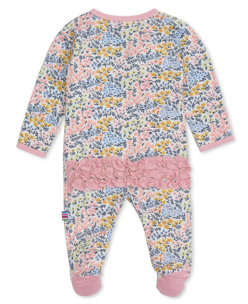 Baby Girls' Chelsea Ruffle Footie Long-Sleeve Coverall