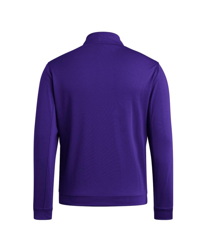 Men's Purple Washington Huskies Elevated Tri-Blend Quarter-Zip Pullover Sweatshirt