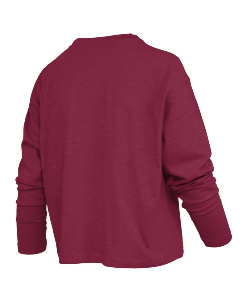 Women's Motley South Carolina Gamecocks Long-Sleeve Boxy-Fit T-Shirt