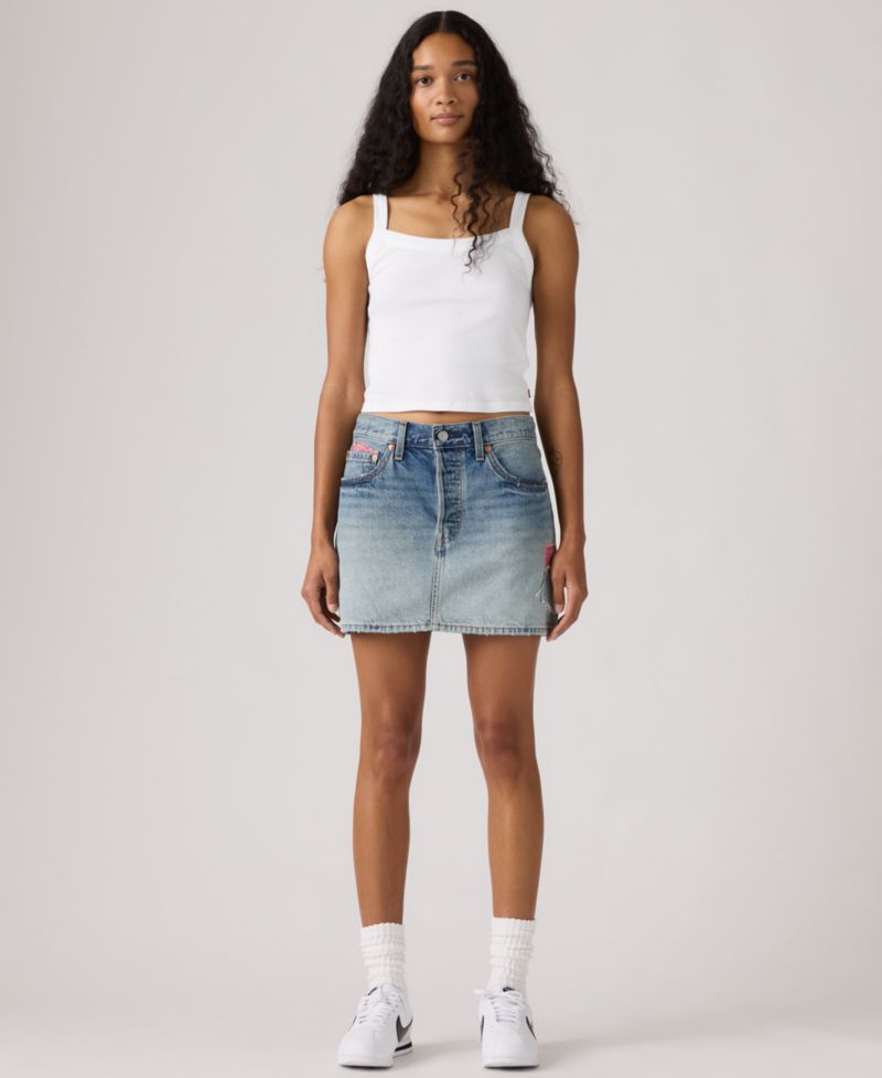 Premium Women's Icon Cotton Denim Skirt