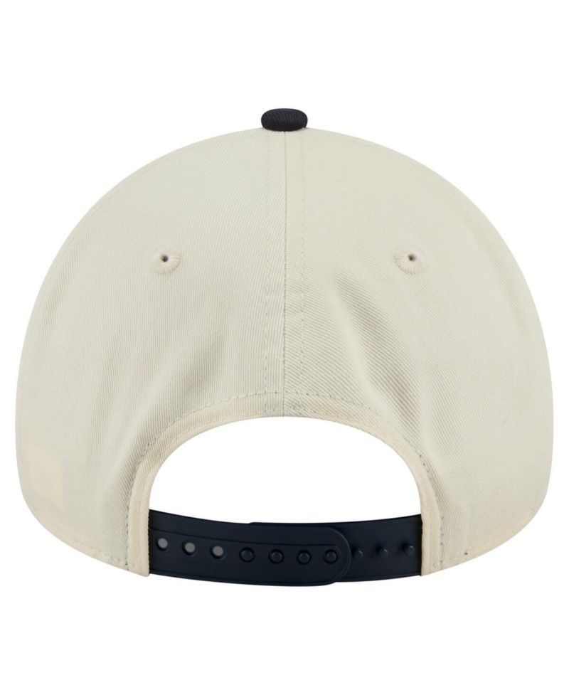 Men's Cream Baltimore Orioles Speckle A-Frame 9FORTY Adjustable Hat