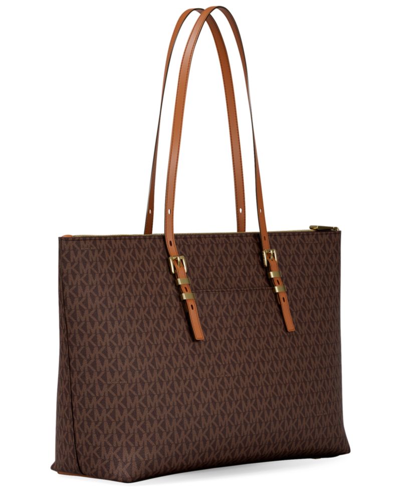 Quinn Large East West Multi-Function Zip-Top Tote Handag