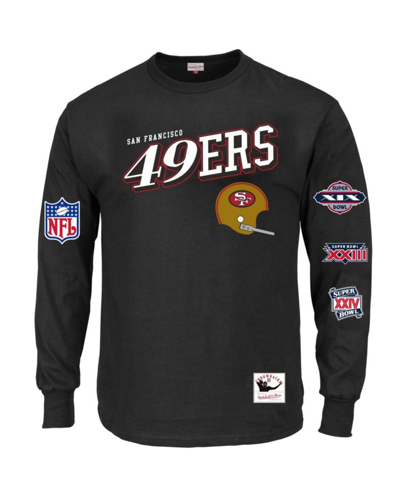 Men's Black San Francisco 49ers Big & Tall Training Camp Long Sleeve T-Shirt