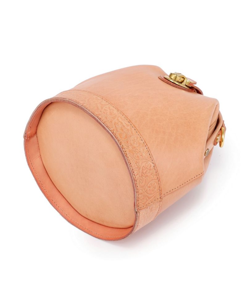 Doctor Mini Leather Bucket Crossbody Bag