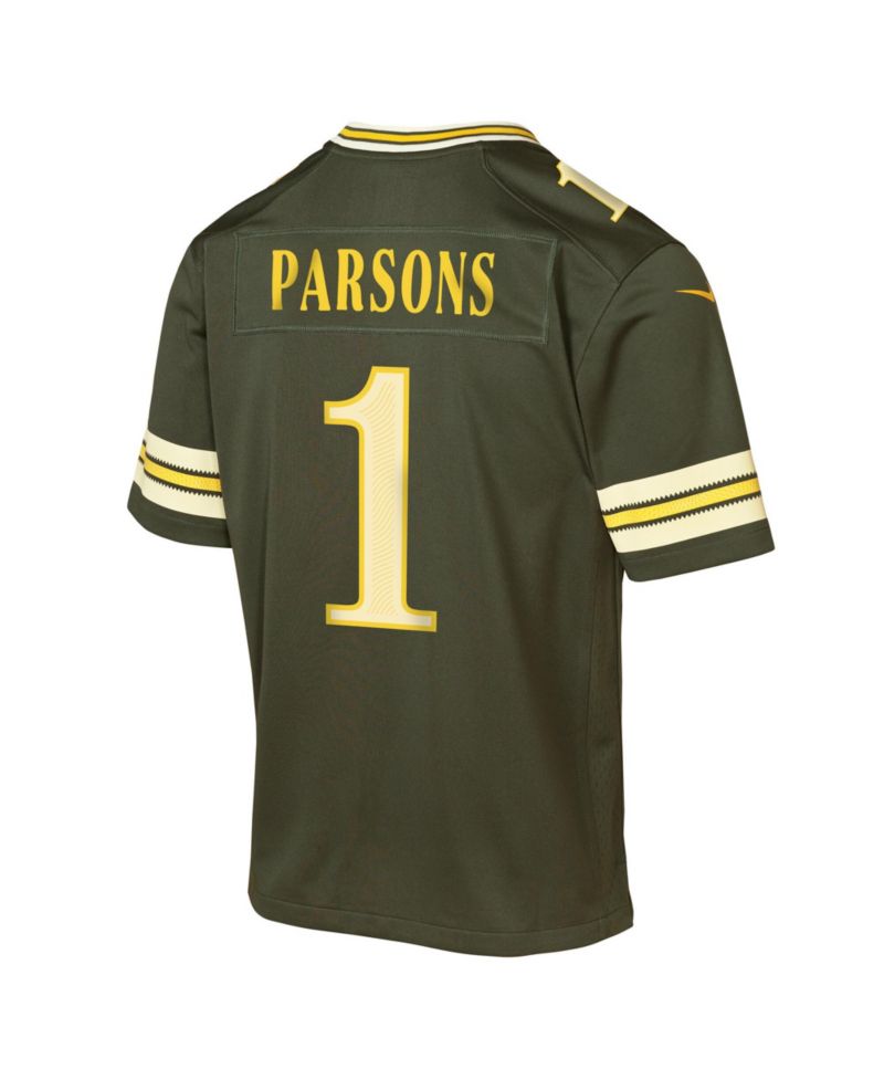 Big Boys and Girls Micah Parsons Green Bay Packers 2026 Rivalries Collection Game Jersey