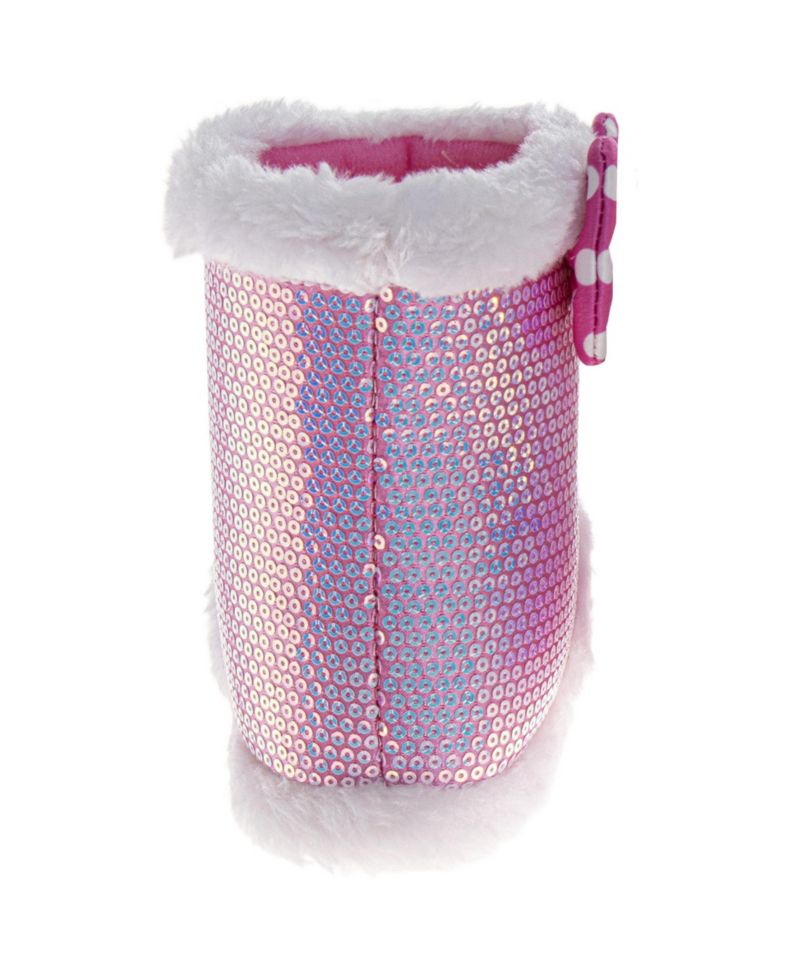 Toddler Gril's Booties Warm, Fluffy, and Fun House Slippers
