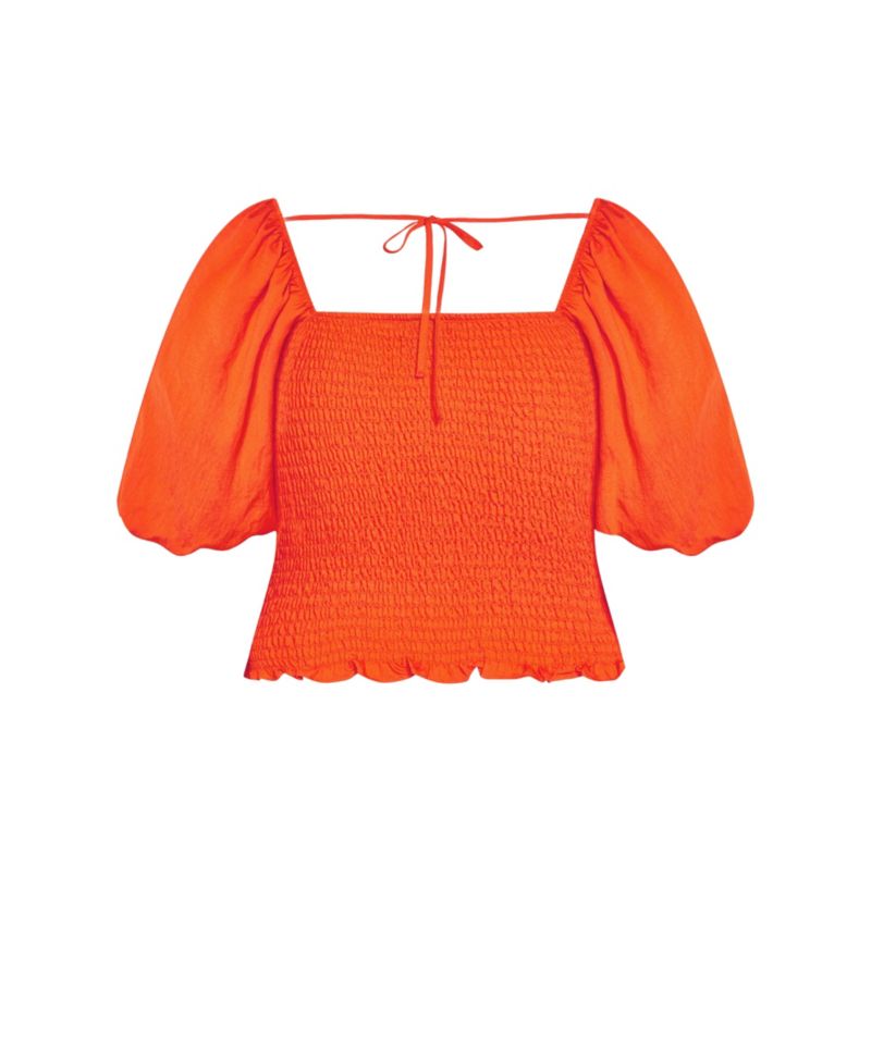 Plus Size Poppie Print Top