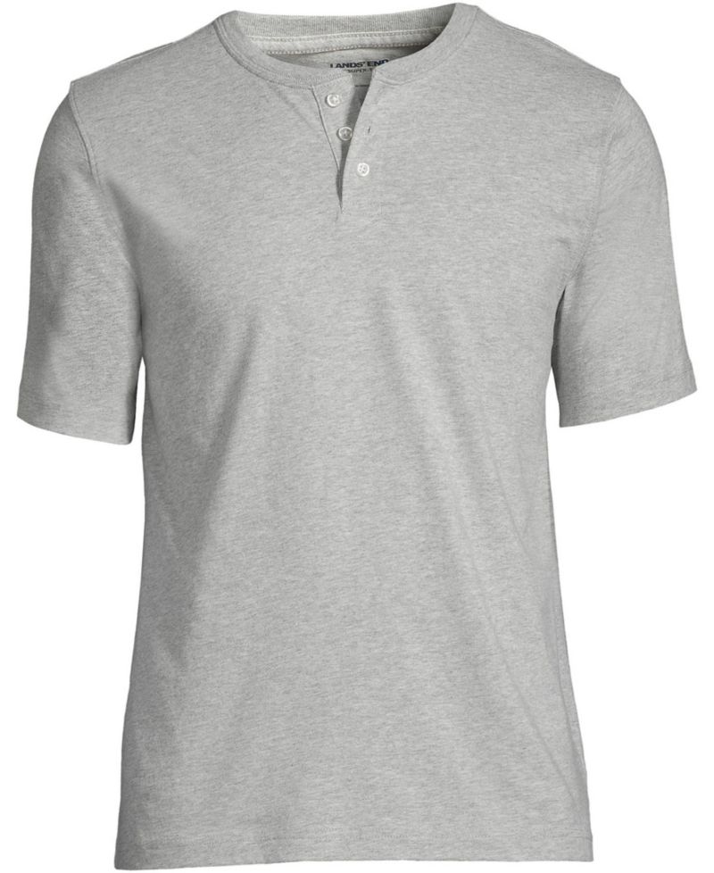 Big & Tall Short Sleeve Super-T Henley