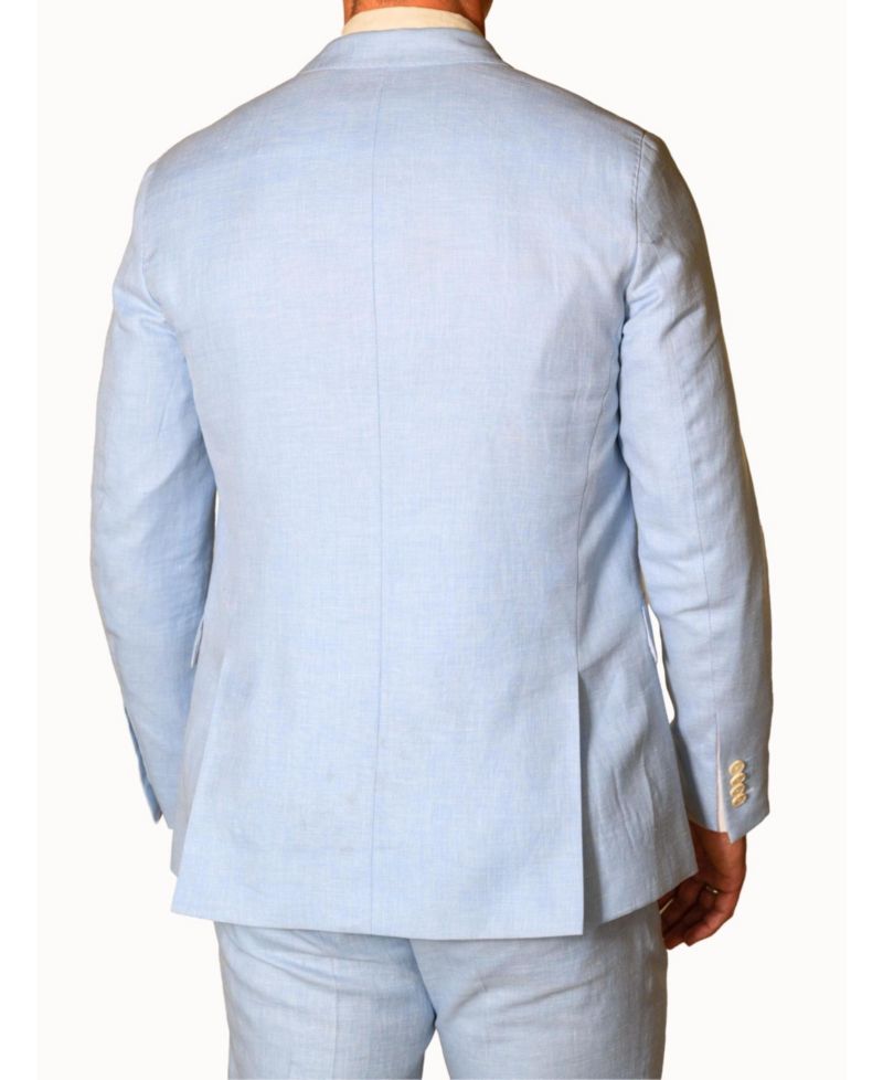 Men's Tailored Linen Blend Blazer