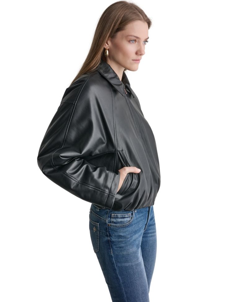 Women's Oversized Bubble Hem Jacket