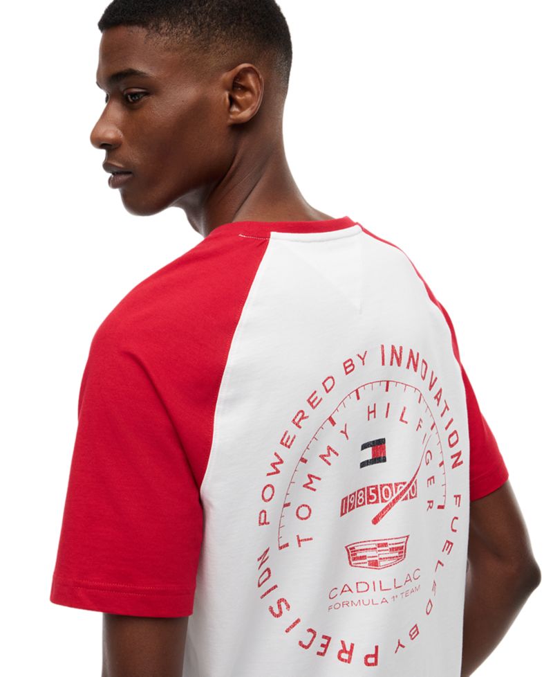 x Cadillac F1® Men's Varsity Raglan T-Shirt