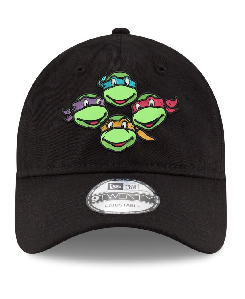Men's Black Teenage Mutant Ninja Turtles 9TWENTY Adjustable Hat