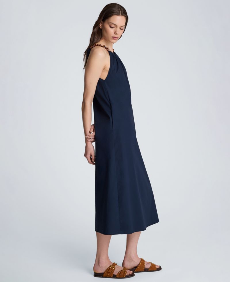 Women's Halter Neck Midi Dress