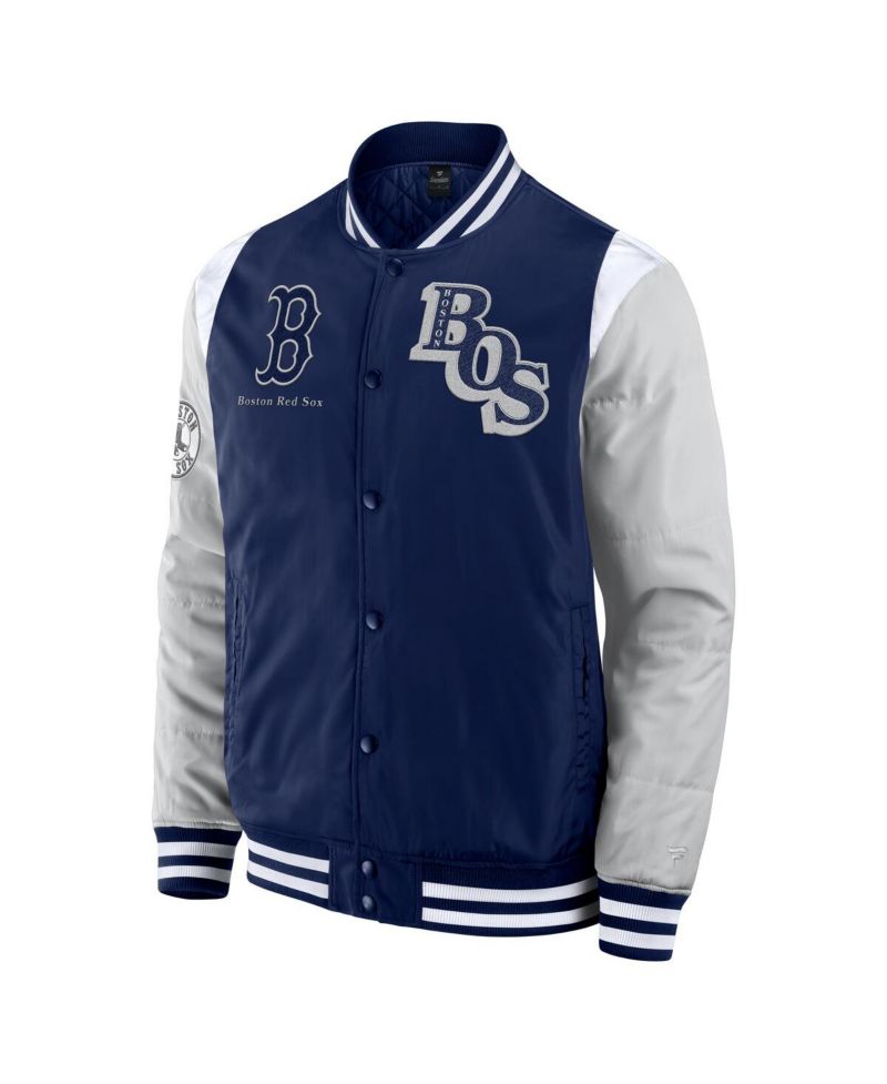 Men's Navy Boston Red Sox Elements Elite Full-Snap Jacket