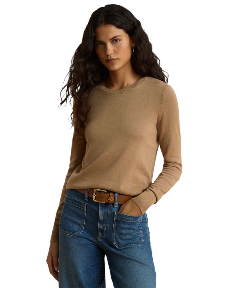 Women's Long-Sleeve Crewneck Sweater