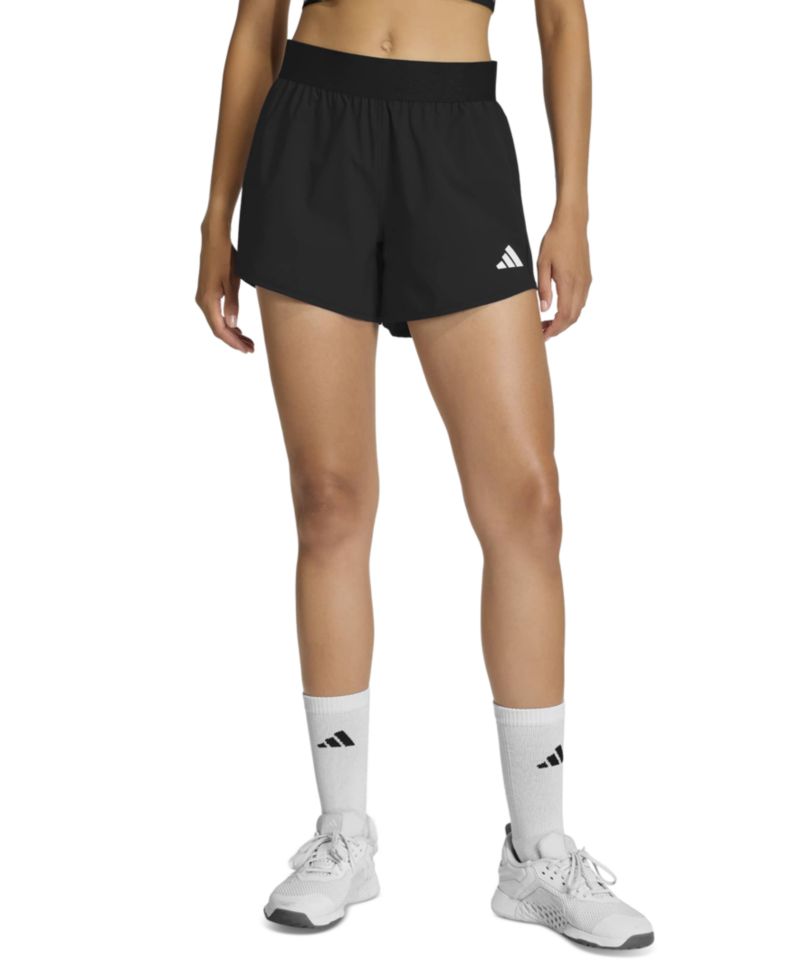 Women's Mid-Rise Workout Flex Woven Shorts