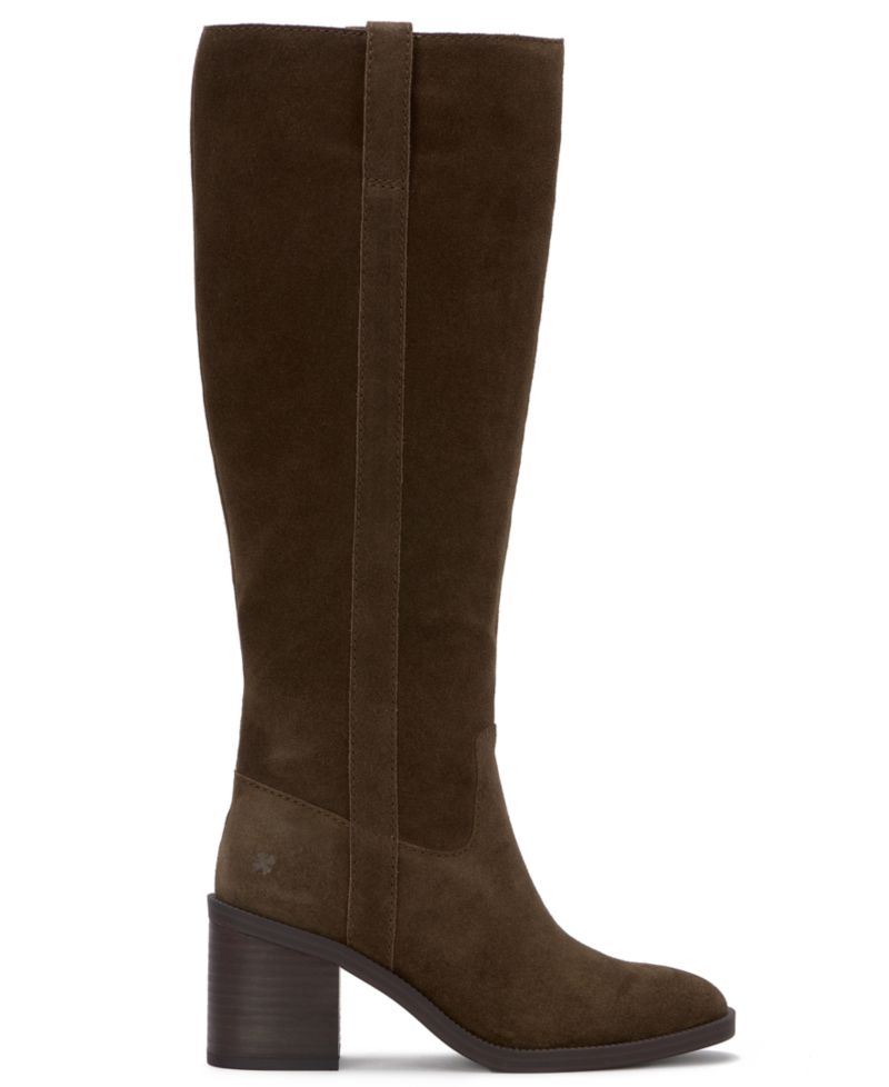 Women's Adana Tall Block Heel Boots, Regular, Wide and Extra-Wide Calf