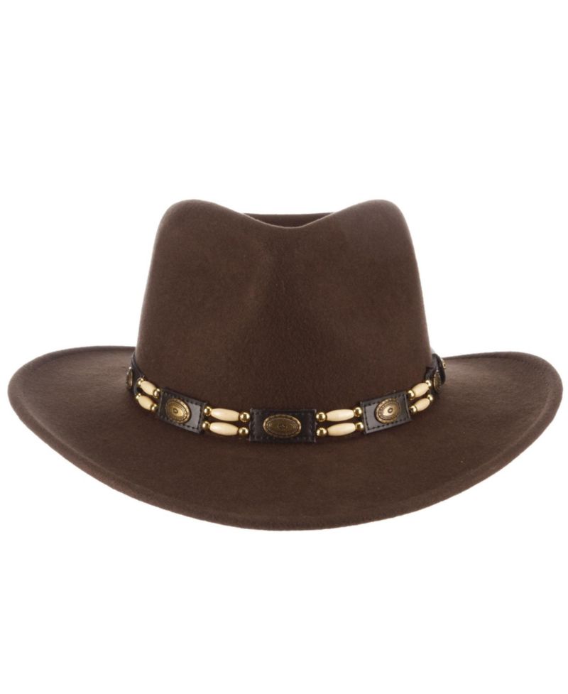 Men's Crush Wool Felt Tracker Hat