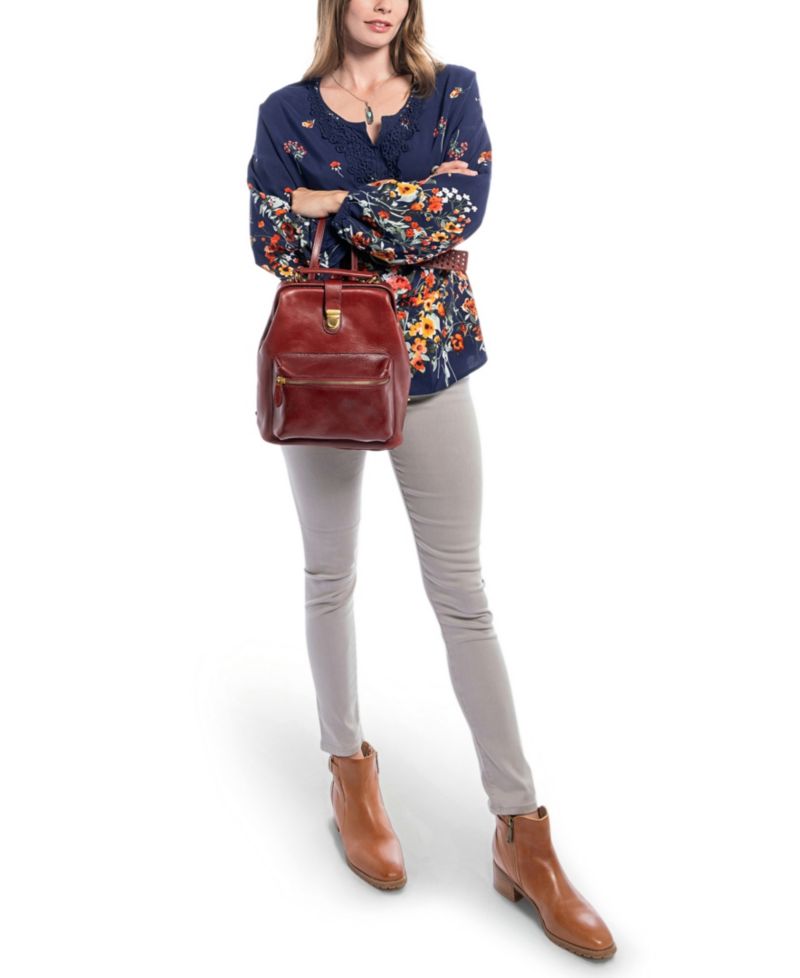 Doctor Small Leather Backpack