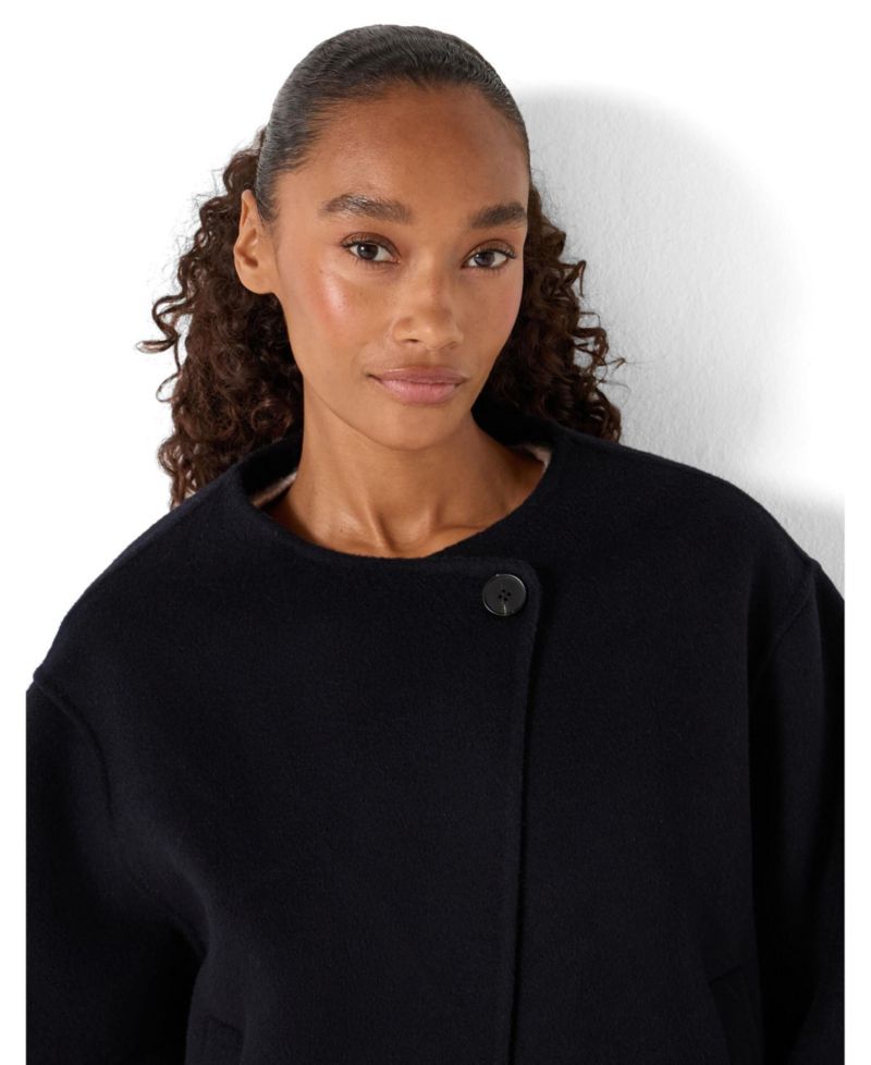 Women's Linnie Double Faced Collarless Jacket