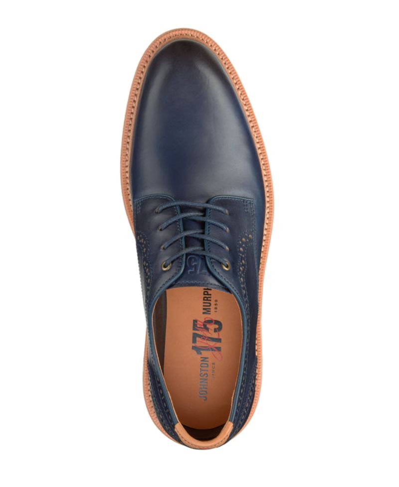 Men's Lace-Up Leather Oxford Shoes