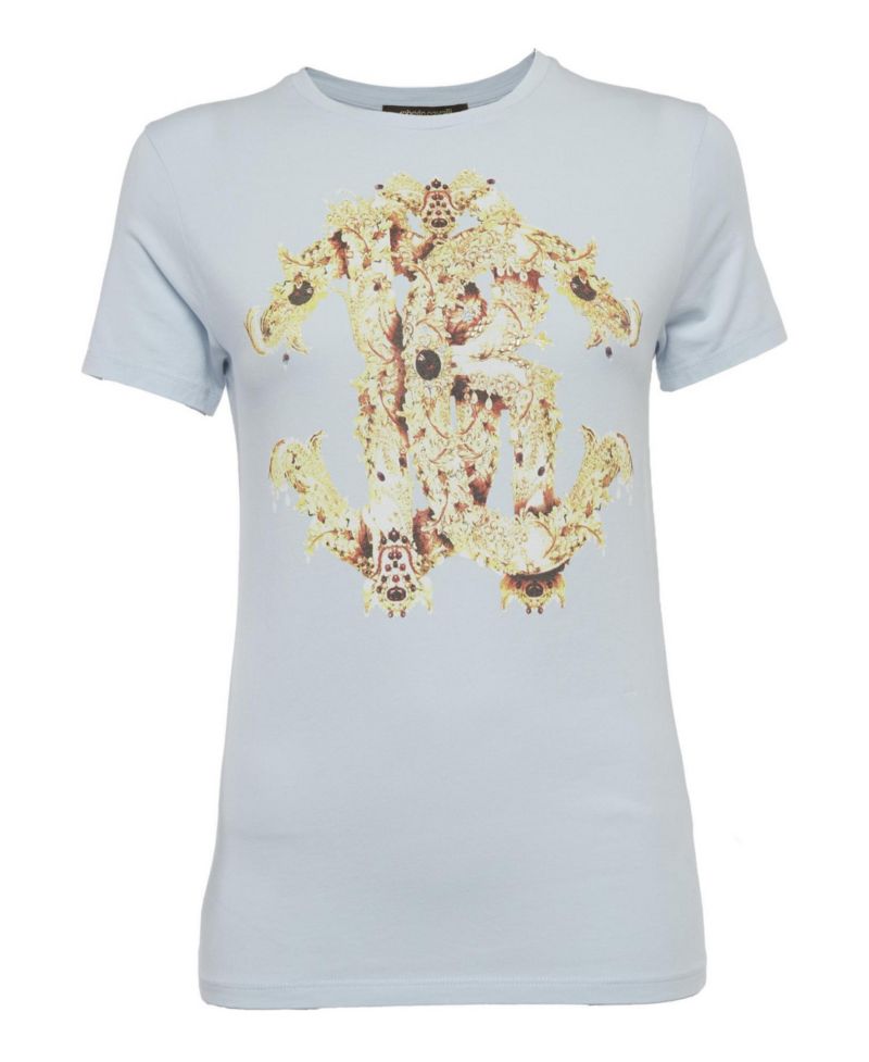 Women's Graphic Print Jersey Crew Neck T-Shirt