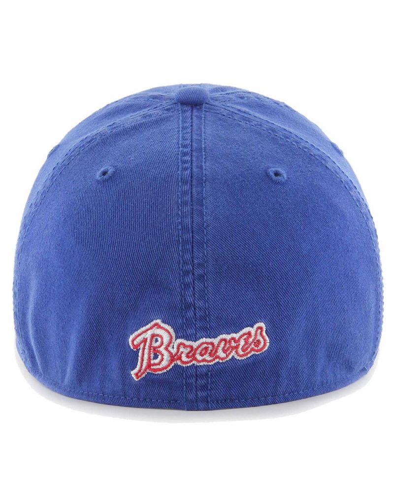 Men's Royal Atlanta Braves Cooperstown Collection Franchise Fitted Hat