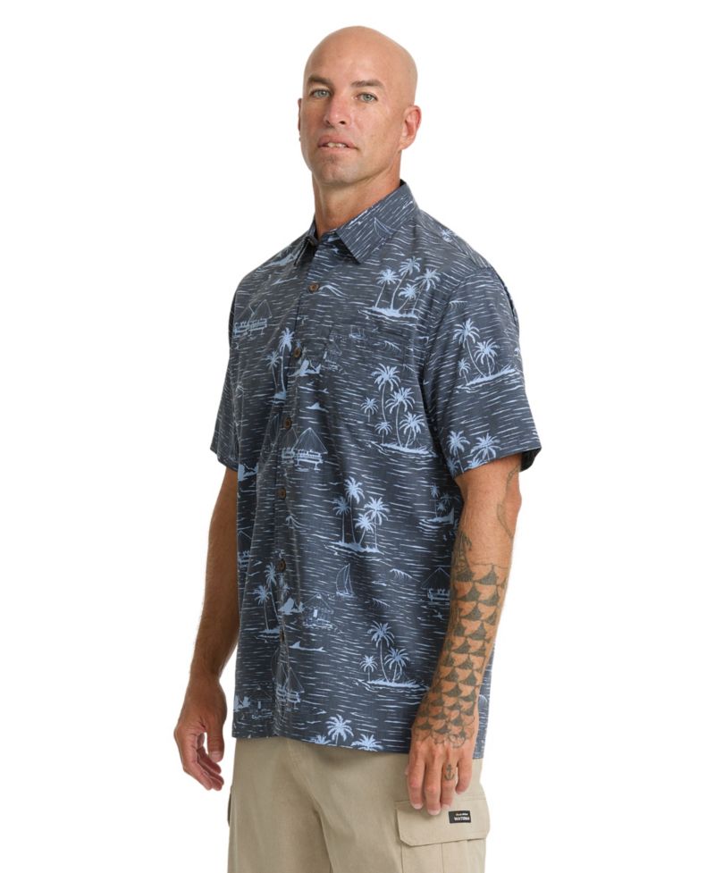 Quiksilver Men's Azure Collared Shirt