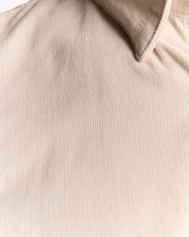 Men's Long Sleeve Micro Corduroy Shirt